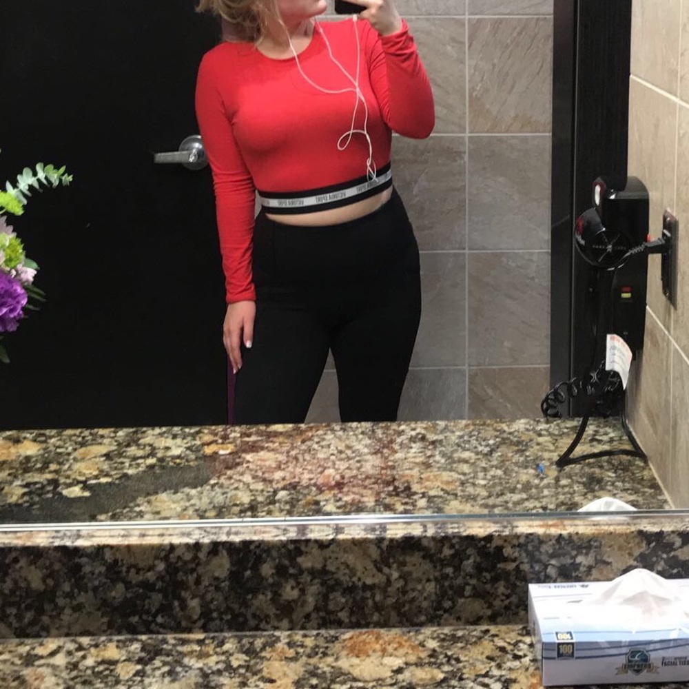 Crop top long sleeve